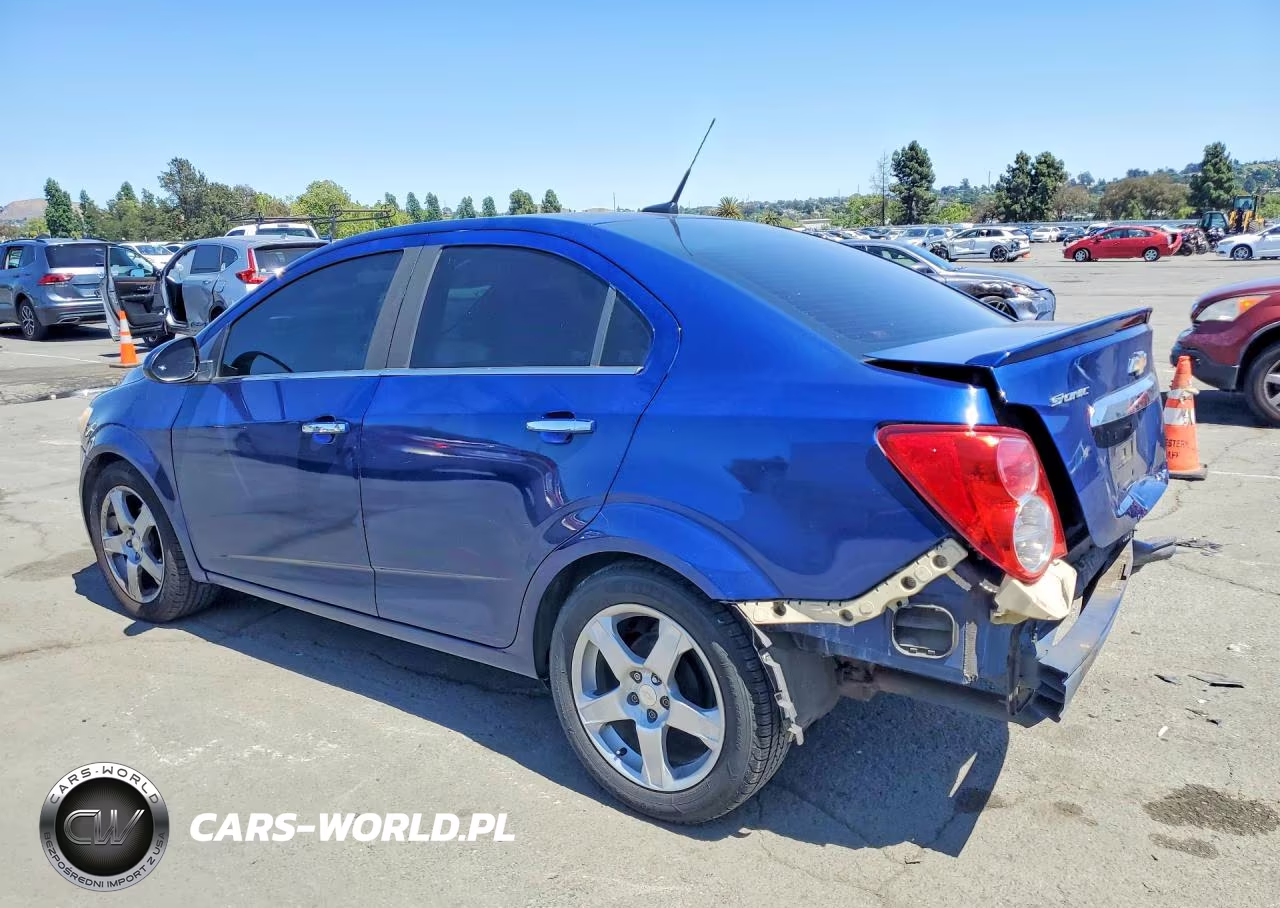 2014 Chevrolet Sonic Ltz VIN:1G1JE5SB0E4217834 - 2