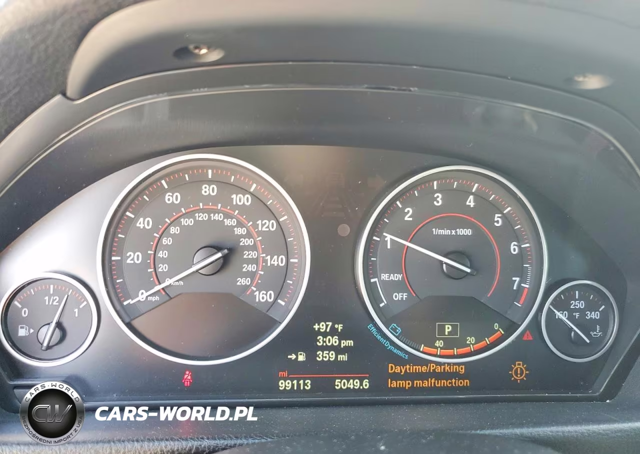 2014 BMW 328 I VIN:WBA3A5G5XENP31826 - 9
