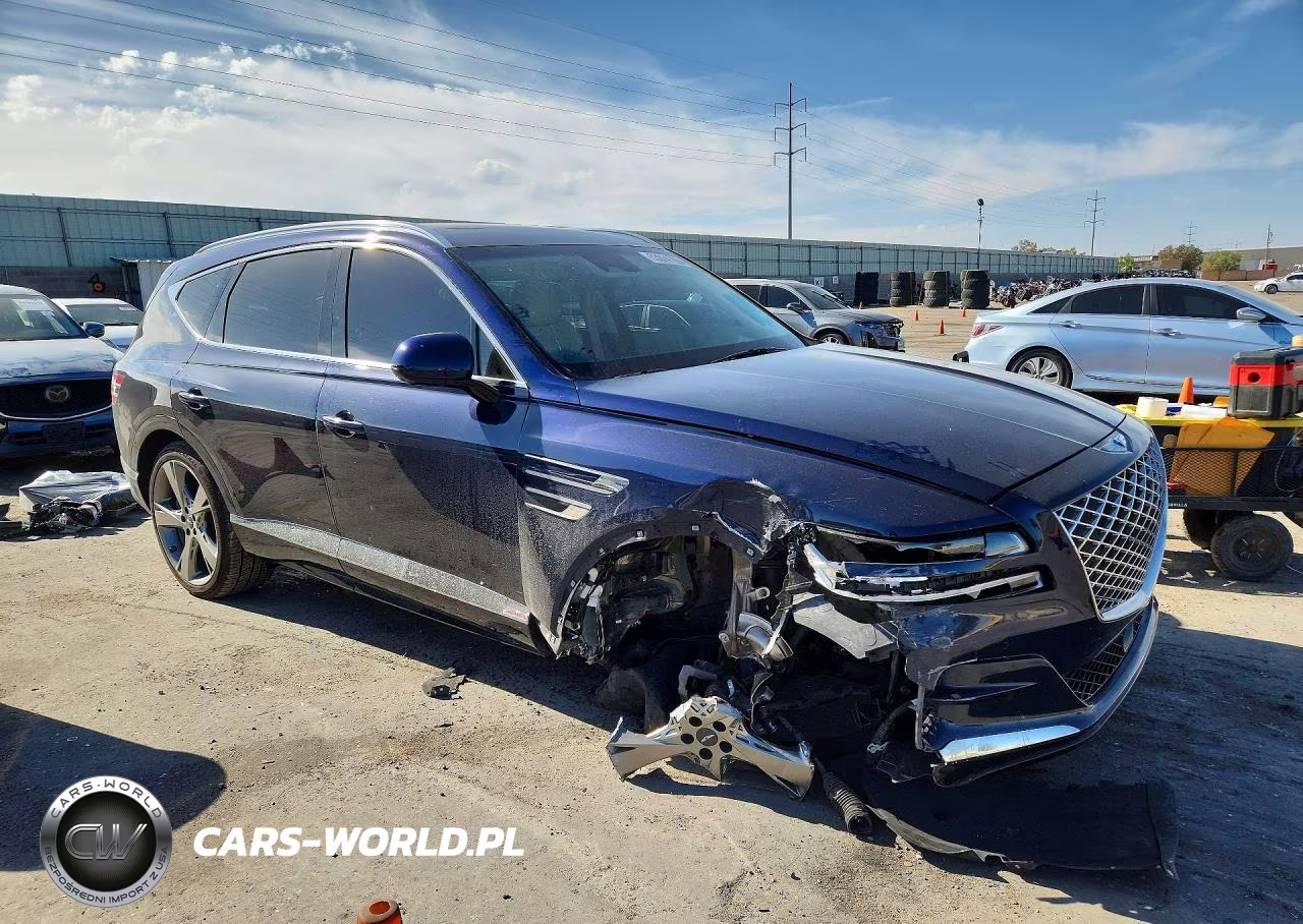 2023 Genesis Gv80 2.5T VIN:KMUHBDSB9PU105980 - 4