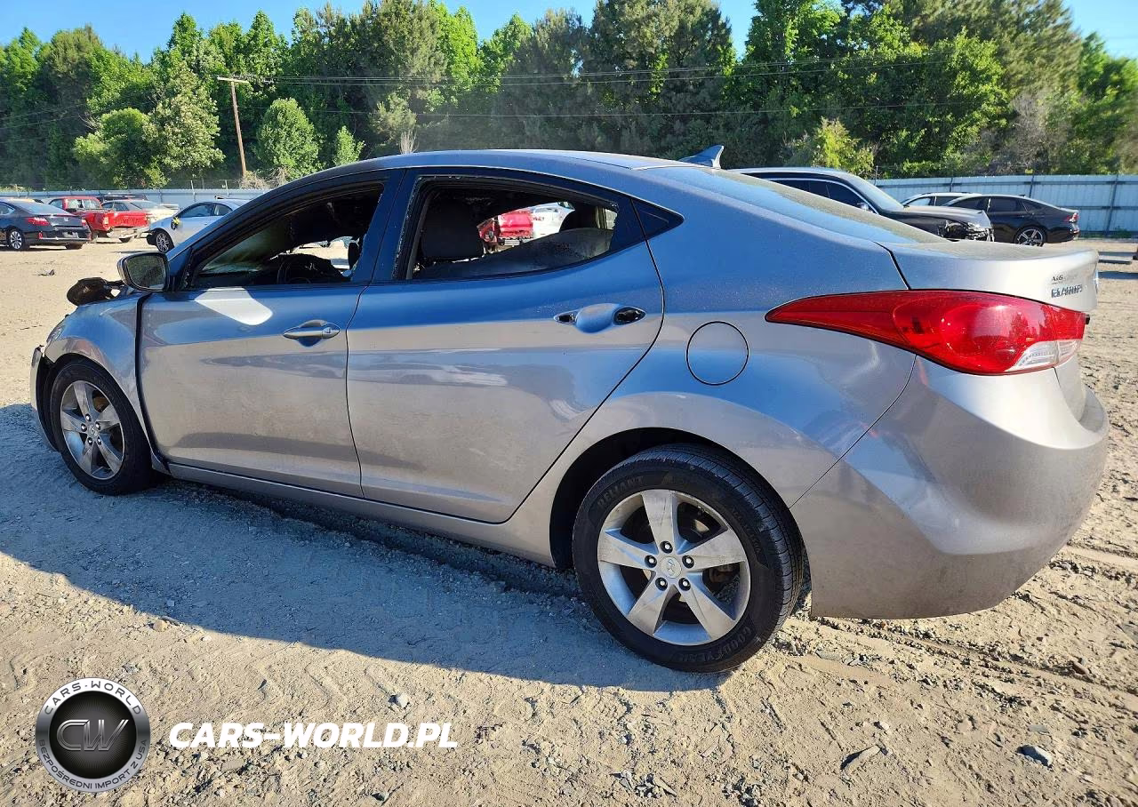 2012 Hyundai Elantra Gls VIN:KMHDH4AE3CU337475 - 2