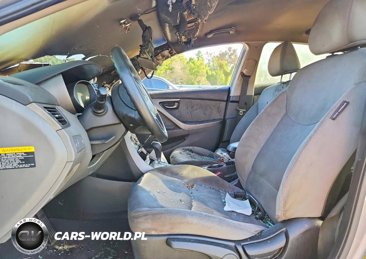 2012 Hyundai Elantra Gls VIN:KMHDH4AE3CU337475 - 7