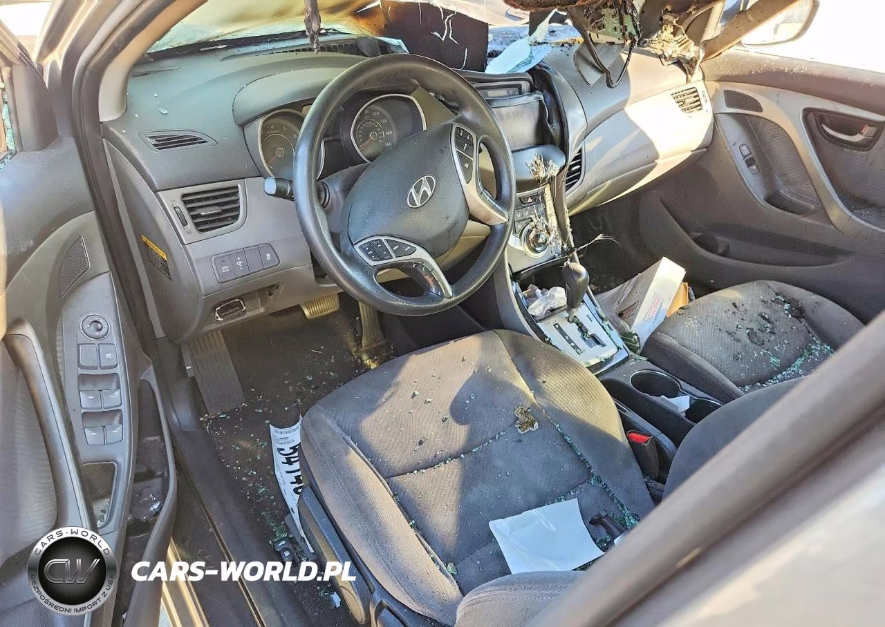 2012 Hyundai Elantra Gls VIN:KMHDH4AE3CU337475 - 8