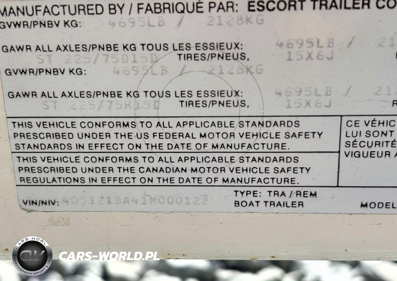 2001 Bayliner 215 Capri Sport Lx VIN:B1YA25CTE001 - 10