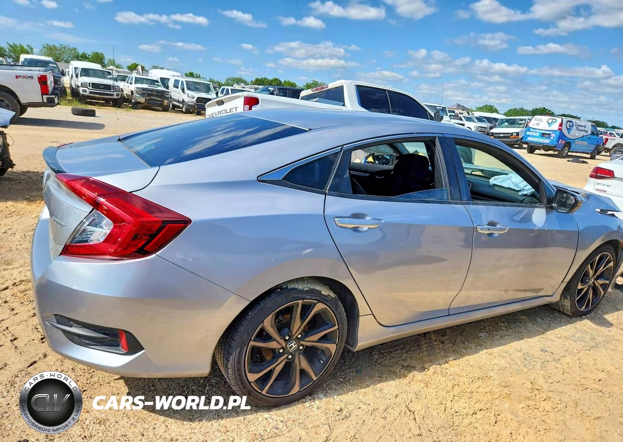 2020 Honda Civic Sport VIN:2HGFC2F85LH595939 - 3