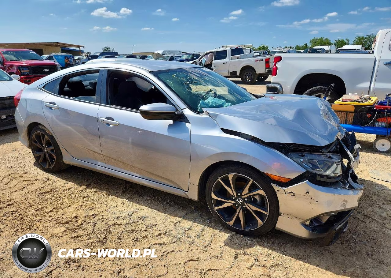 2020 Honda Civic Sport VIN:2HGFC2F85LH595939 - 4