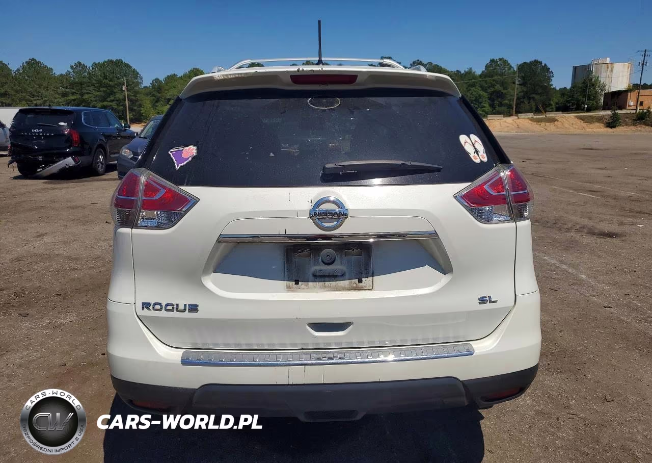 2015 Nissan Rogue Sl VIN:5N1AT2MT5FC756244 - 6