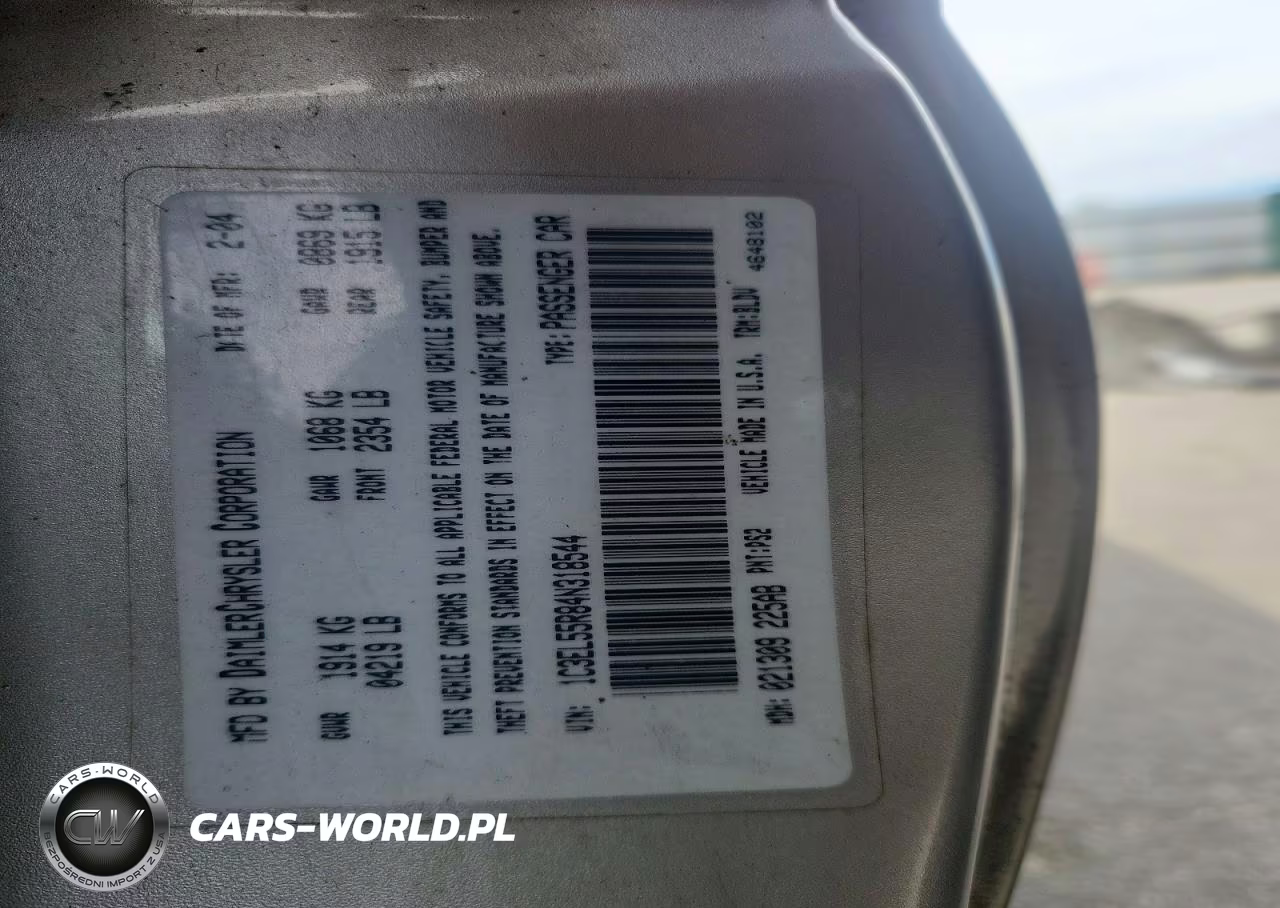 2004 Chrysler Sebring Lxi VIN:1C3EL55R84N318544 - 12
