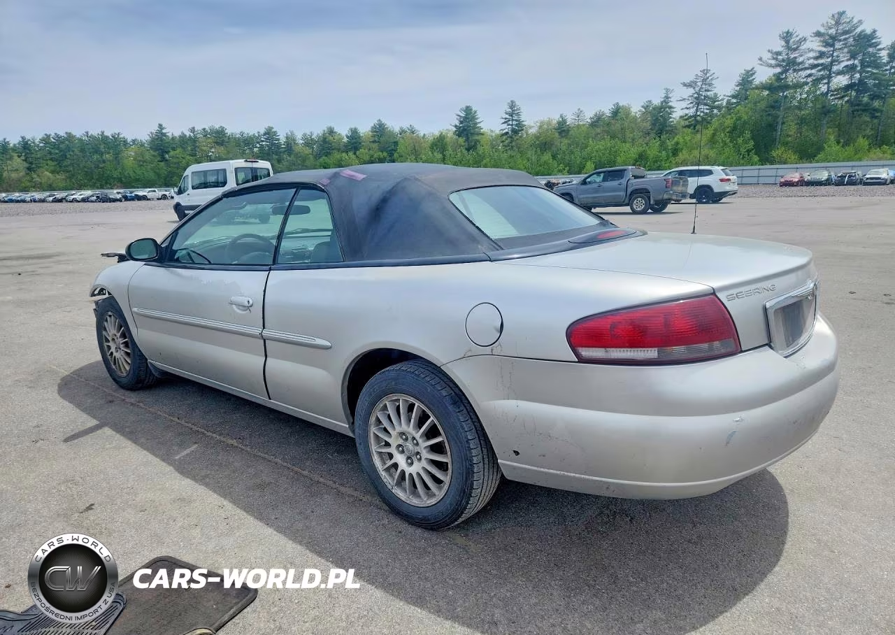2004 Chrysler Sebring Lxi VIN:1C3EL55R84N318544 - 2