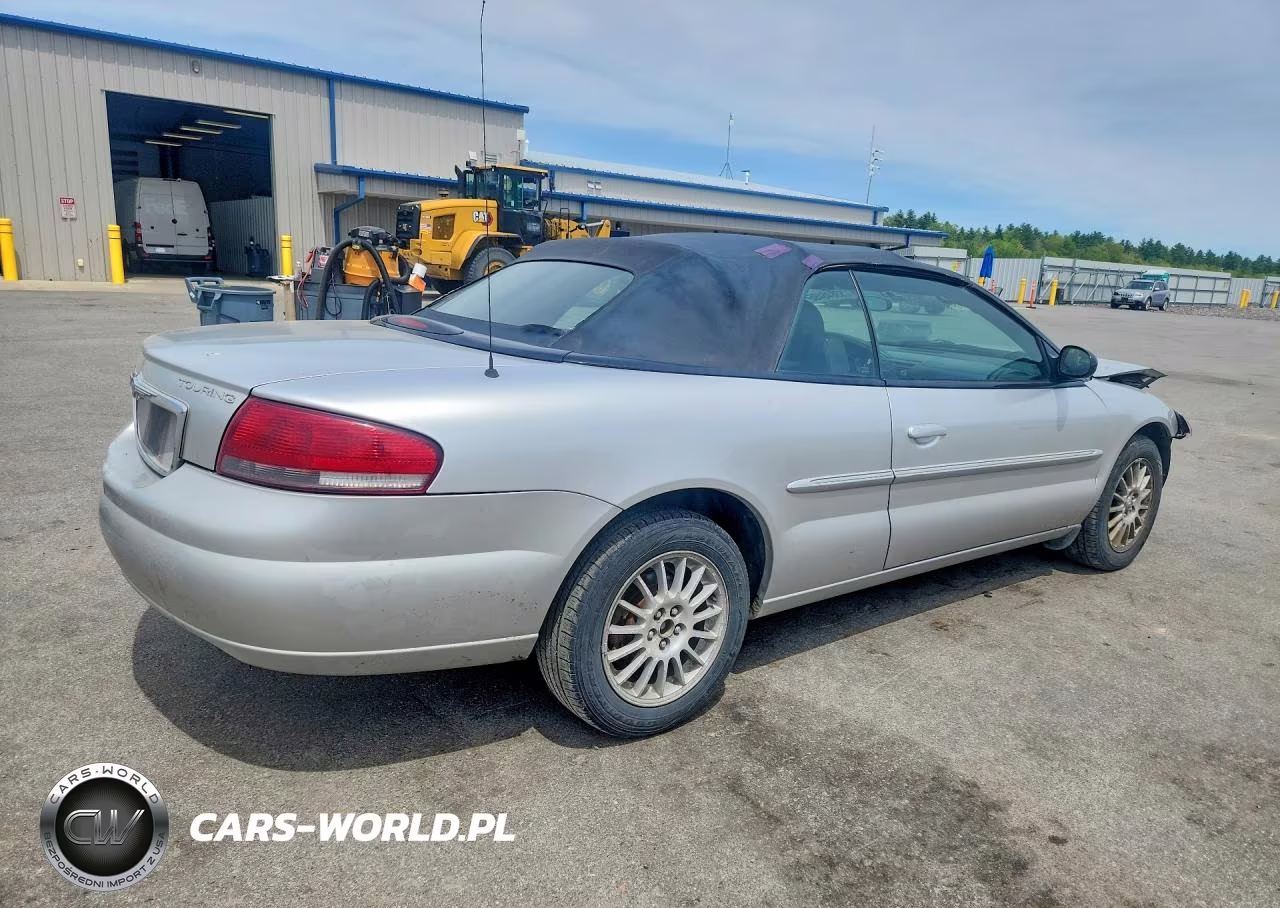 2004 Chrysler Sebring Lxi VIN:1C3EL55R84N318544 - 3
