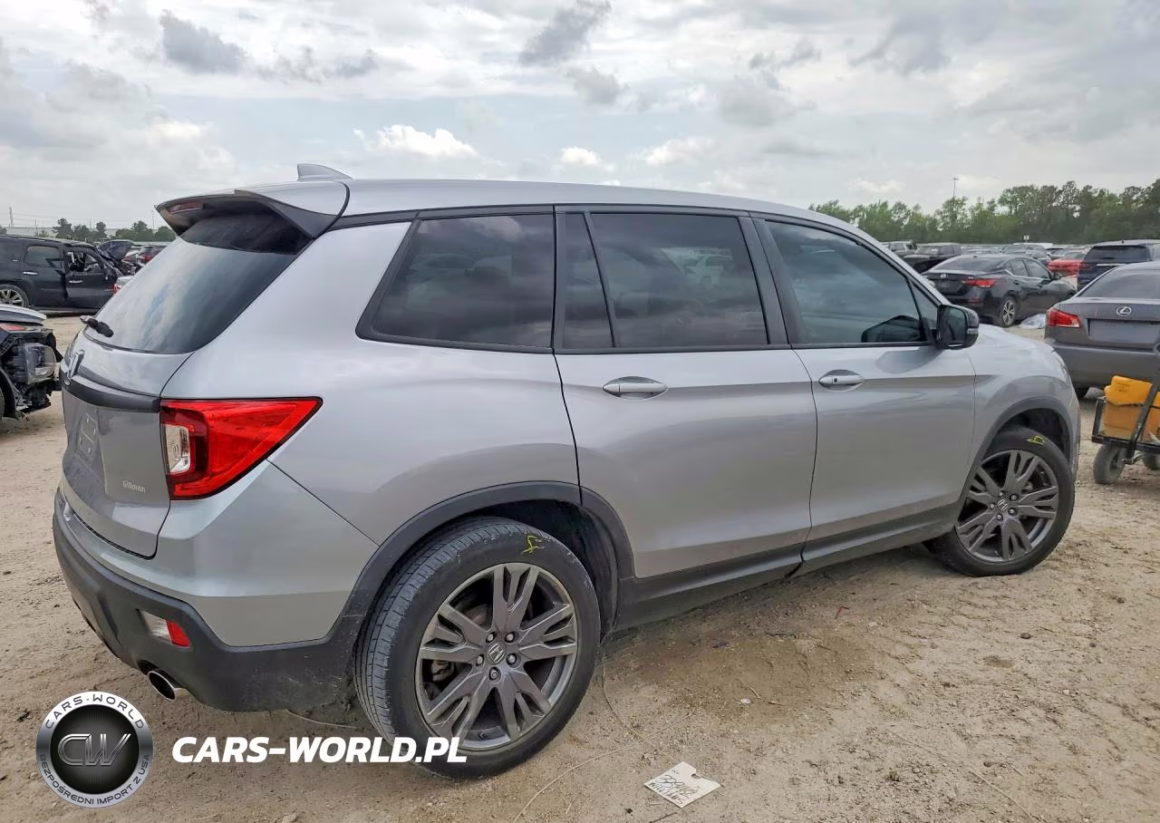 2021 Honda Passport Exl VIN:5FNYF7H51MB011431 - 3