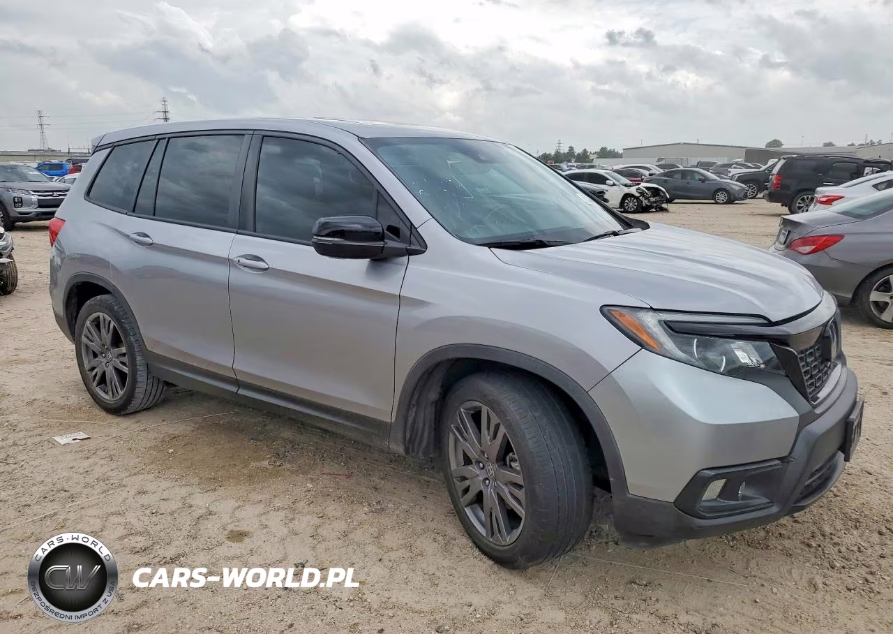 2021 Honda Passport Exl VIN:5FNYF7H51MB011431 - 4