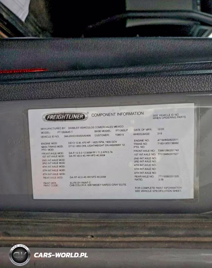 2021 Freightliner Cascadia 126 Semi Truck VIN:3AKJHHDV8MSNA0406 - 10