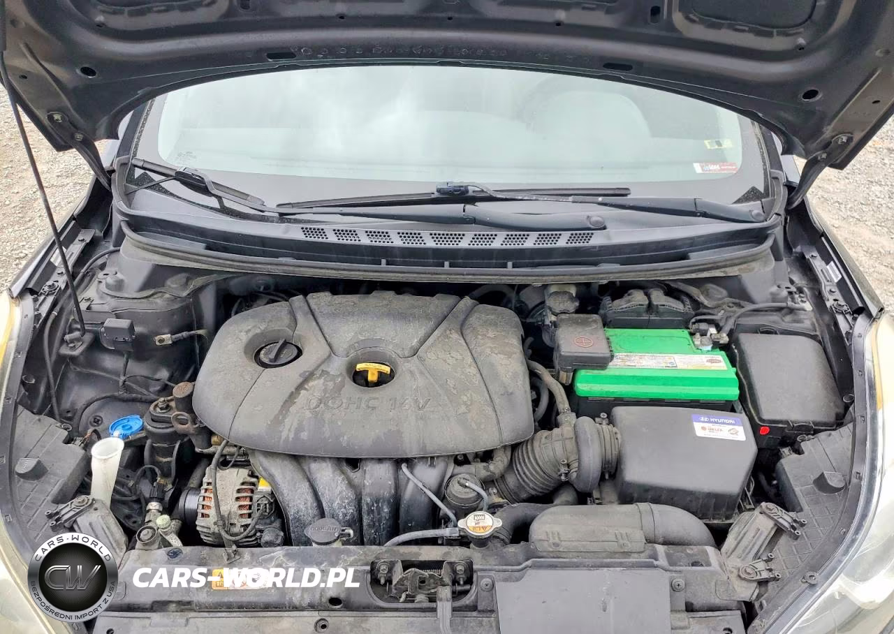 2013 Hyundai Elantra Gls VIN:KMHDH4AE6DU827118 - 11
