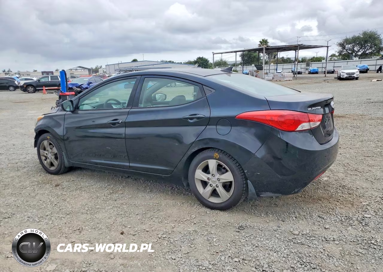 2013 Hyundai Elantra Gls VIN:KMHDH4AE6DU827118 - 2