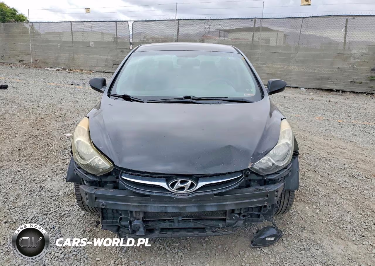 2013 Hyundai Elantra Gls VIN:KMHDH4AE6DU827118 - 5