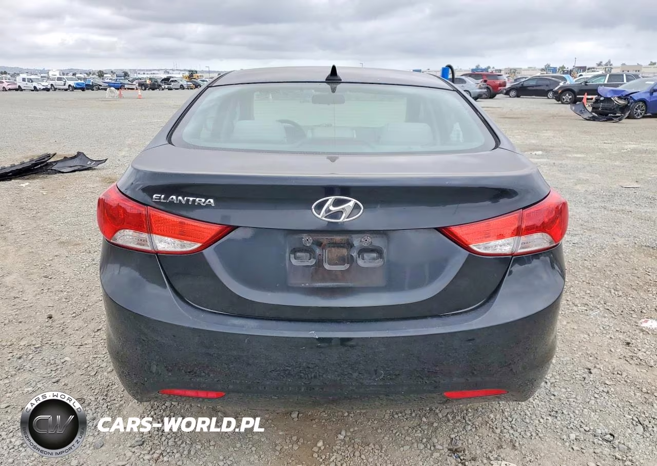 2013 Hyundai Elantra Gls VIN:KMHDH4AE6DU827118 - 6