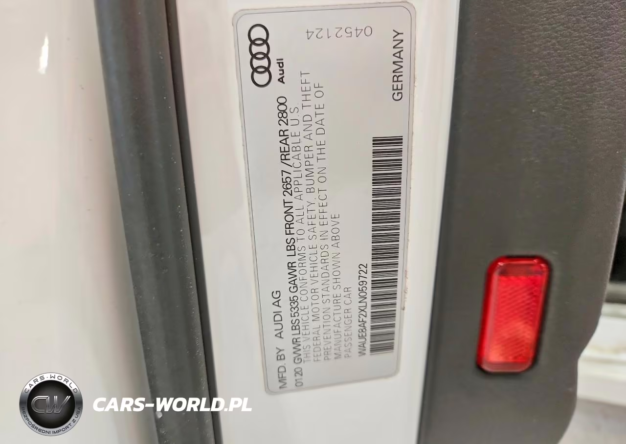 2020 Audi A6 Premium Plus VIN:WAUE8AF2XLN059722 - 12