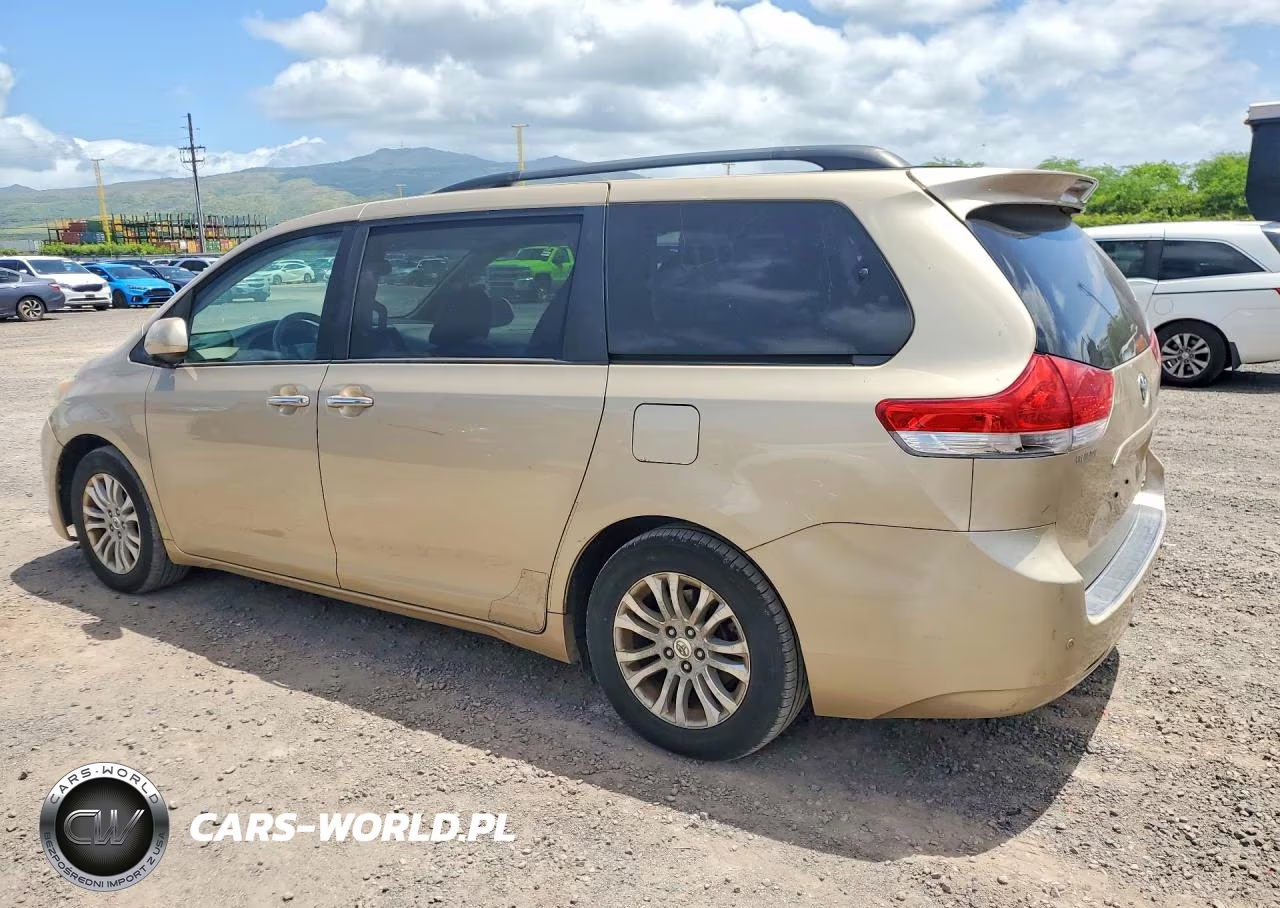 2011 Toyota Sienna Xle 8-Passenger VIN:5TDYK3DC7BS024380 - 2