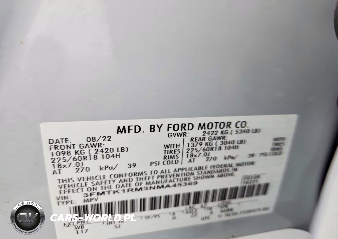 2022 Ford Mustang Mach-E Select VIN:3FMTK1RM3NMA45369 - 14