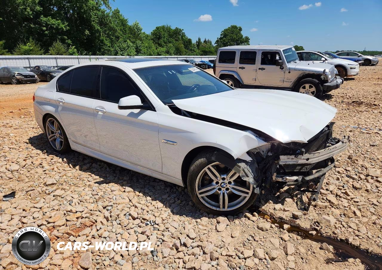 2013 BMW 535 I VIN:WBAFR7C56DC820925 - 4