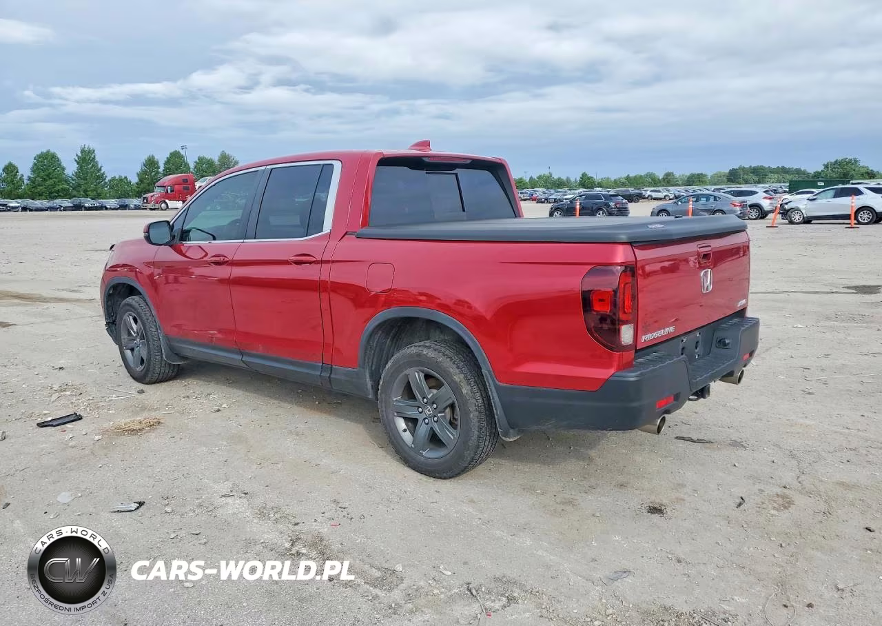 2022 Honda Ridgeline Rtl VIN:5FPYK3F59NB035105 - 2
