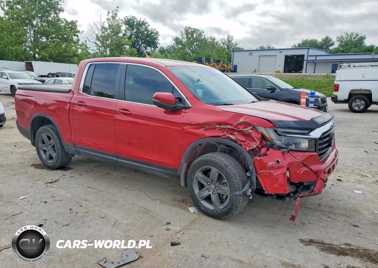 2022 Honda Ridgeline Rtl VIN:5FPYK3F59NB035105 - 4