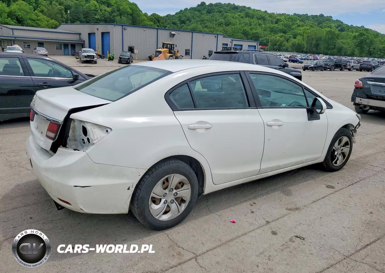 2015 Honda Civic Lx VIN:19XFB2F57FE111356 - 3