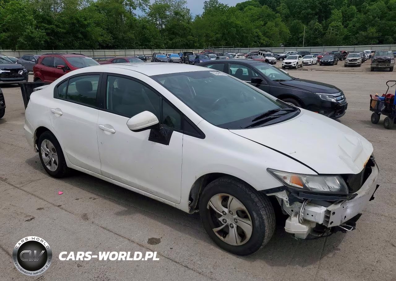 2015 Honda Civic Lx VIN:19XFB2F57FE111356 - 4
