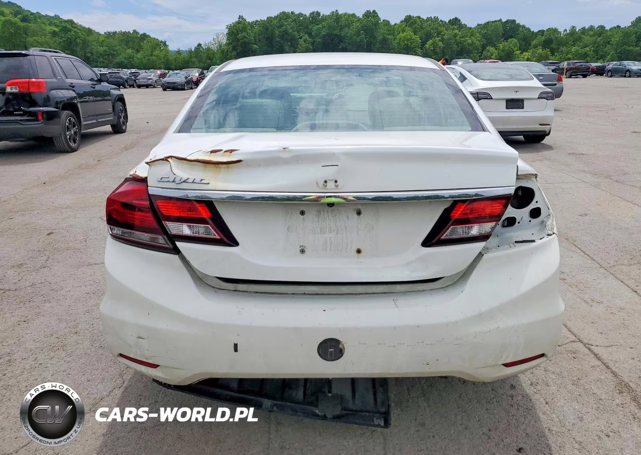 2015 Honda Civic Lx VIN:19XFB2F57FE111356 - 6