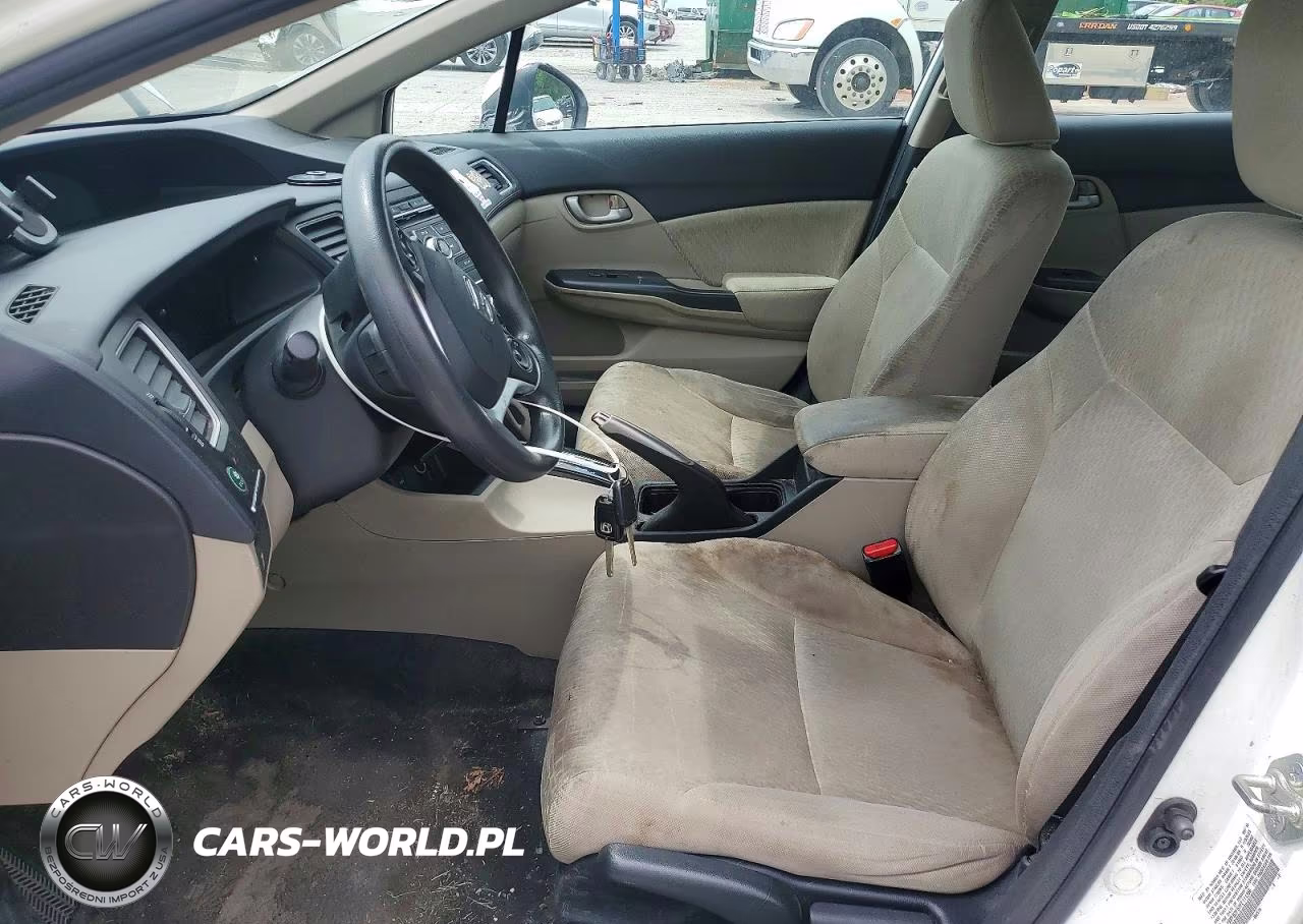 2015 Honda Civic Lx VIN:19XFB2F57FE111356 - 7
