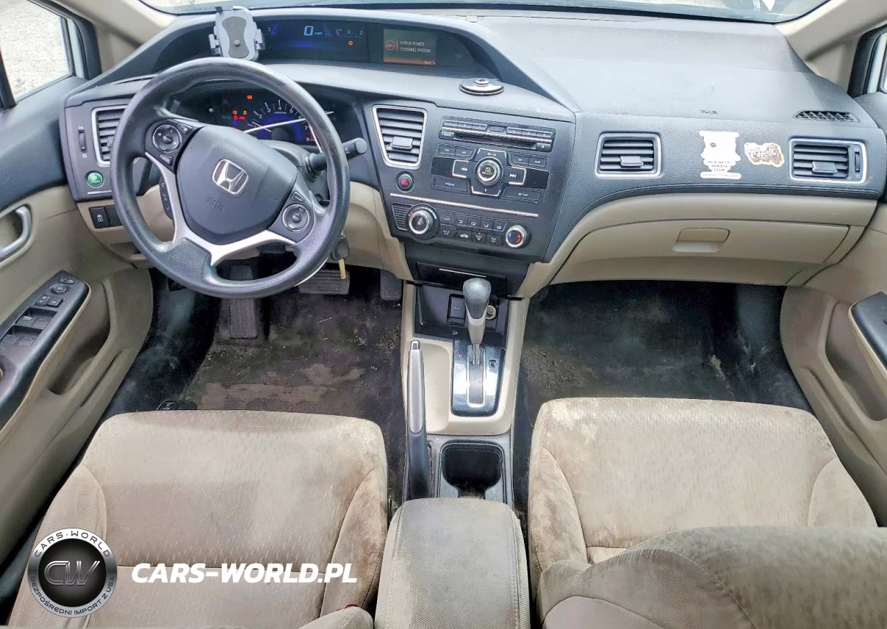 2015 Honda Civic Lx VIN:19XFB2F57FE111356 - 8