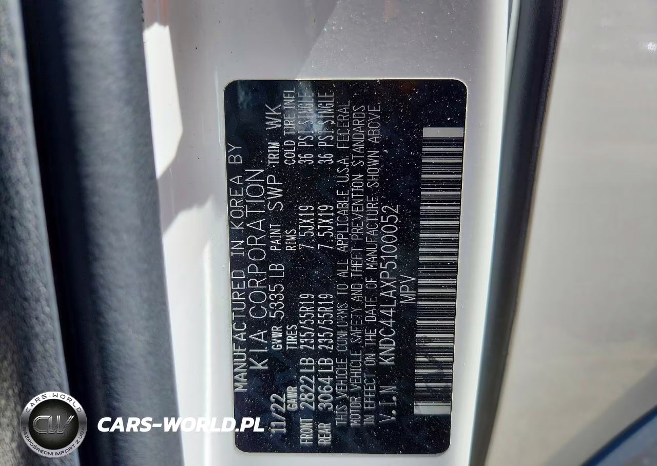 2023 Kia Ev6 Gt Line VIN:KNDC44LAXP5100052 - 12