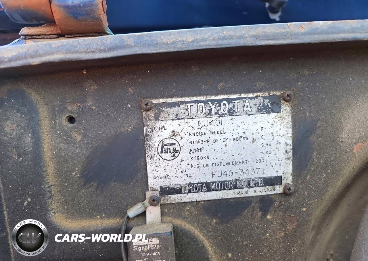 1965 Toyota Landcruise VIN:FJ4034371 - 13