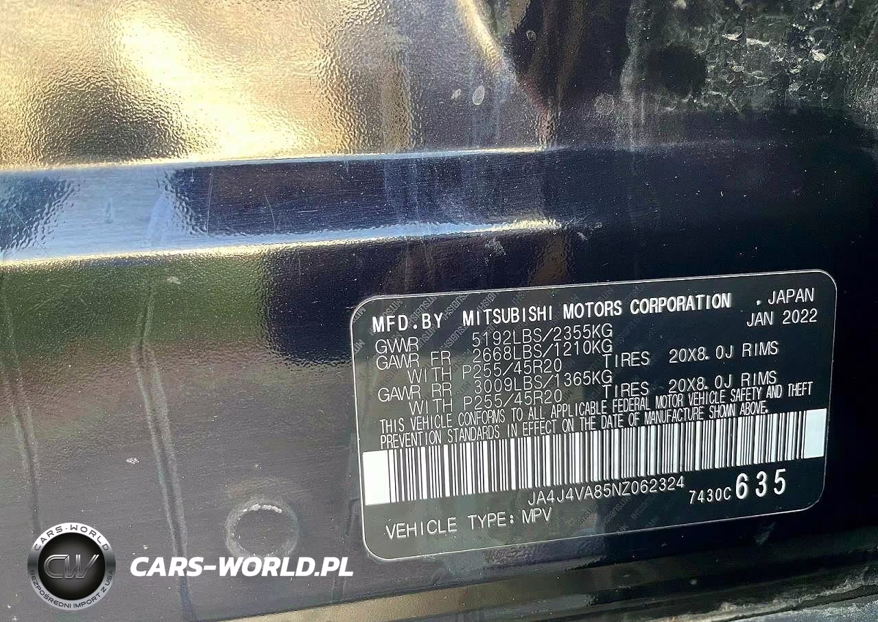 2022 Mitsubishi Outlander Sel VIN:JA4J4VA85NZ062324 - 10
