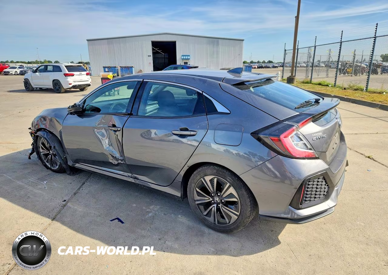 2018 Honda Civic Ex VIN:SHHFK7H57JU402497 - 2