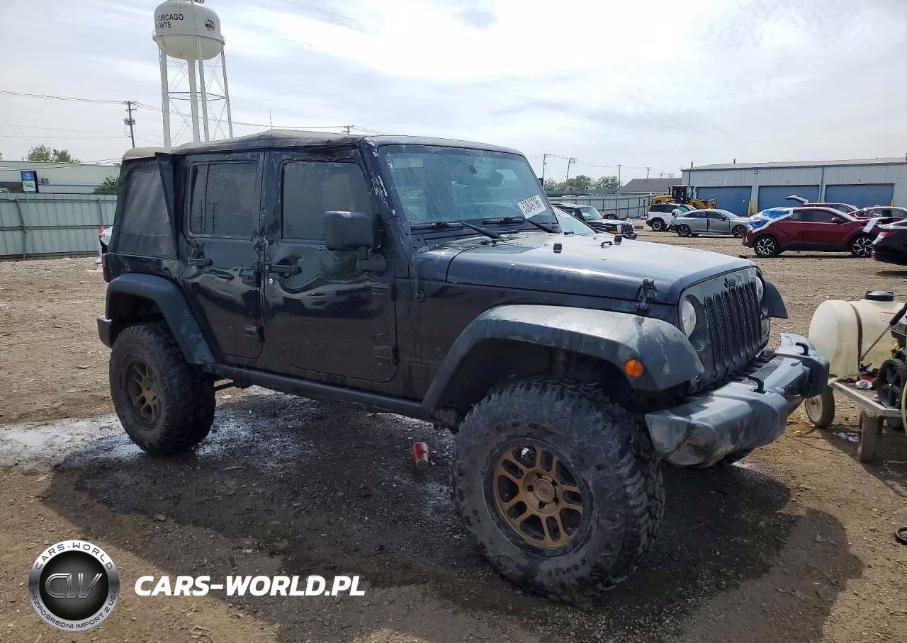 2016 Jeep Wrangler Unlimited Sport VIN:1C4BJWDGXGL204748 - 4