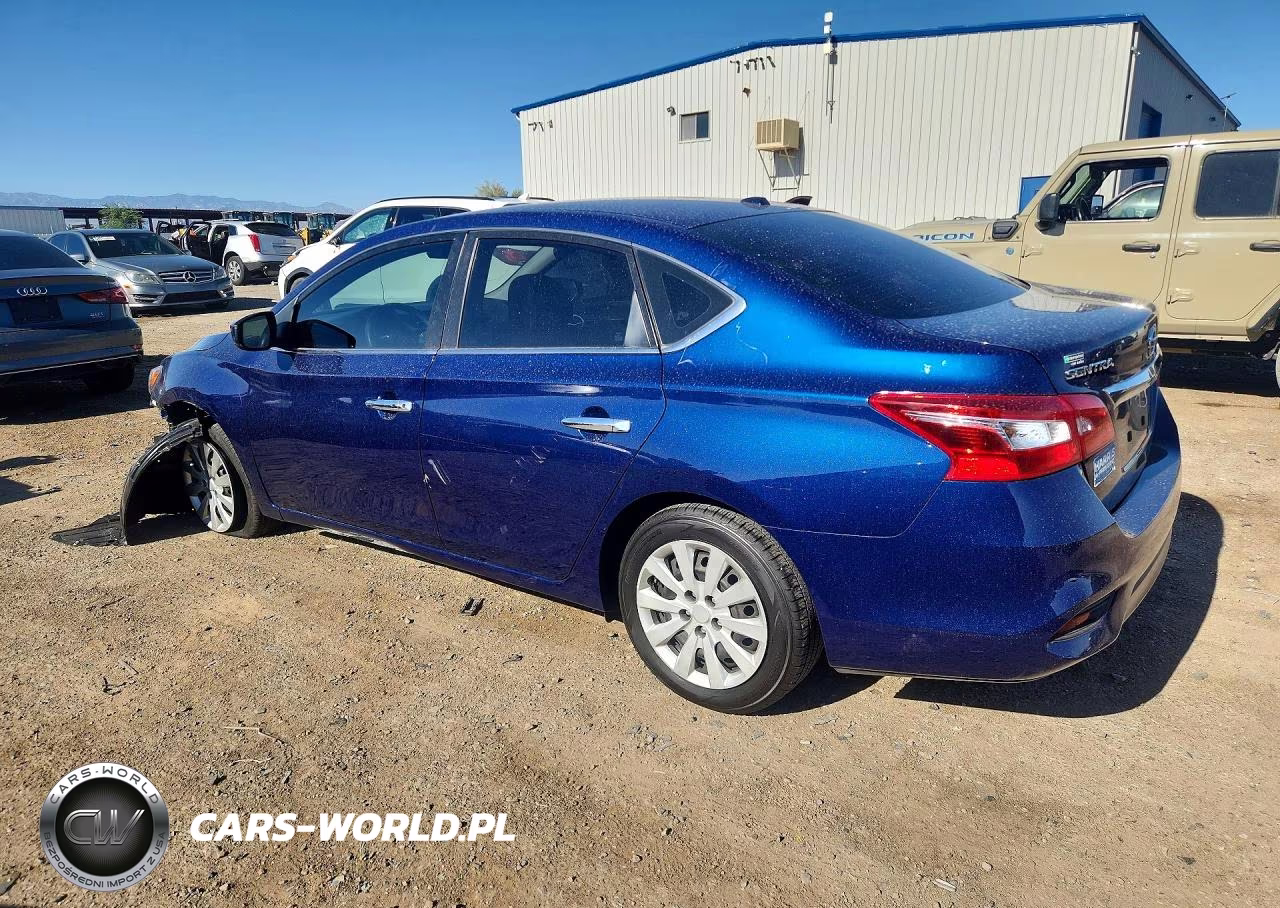 2017 Nissan Sentra Sv VIN:3N1AB7AP5HY358606 - 2
