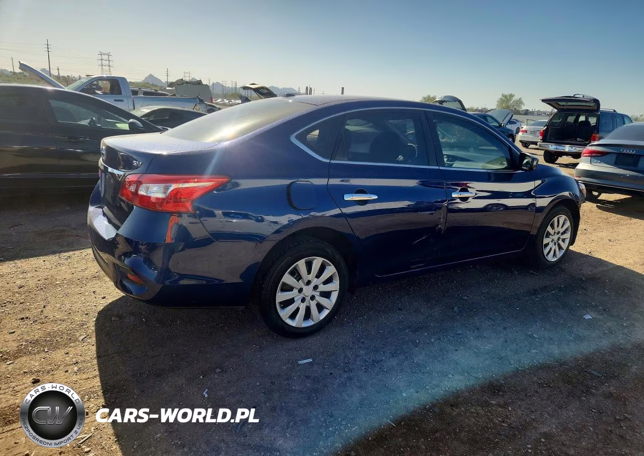 2017 Nissan Sentra Sv VIN:3N1AB7AP5HY358606 - 3