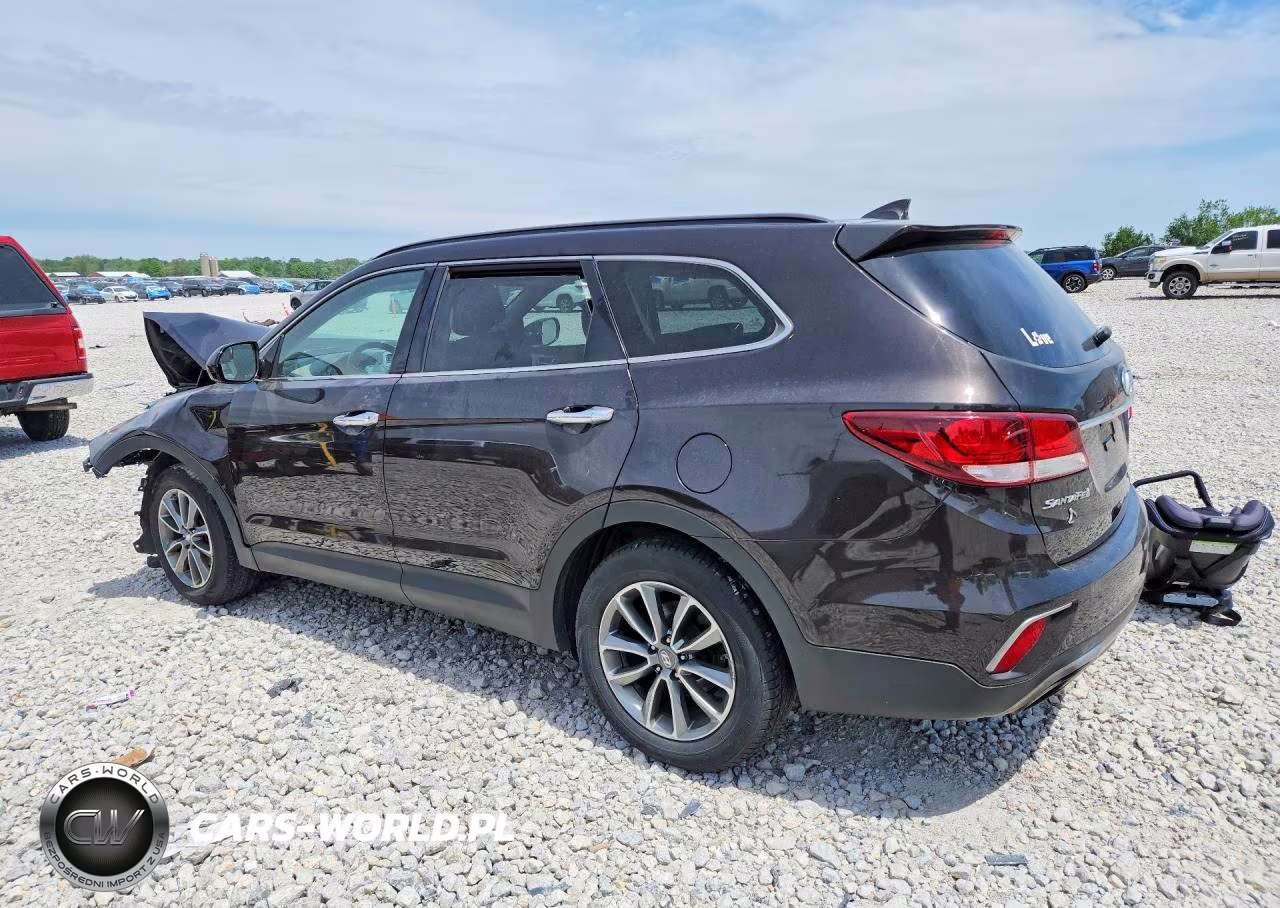2017 Hyundai Santa Fe Se VIN:KM8SMDHF9HU178504 - 2