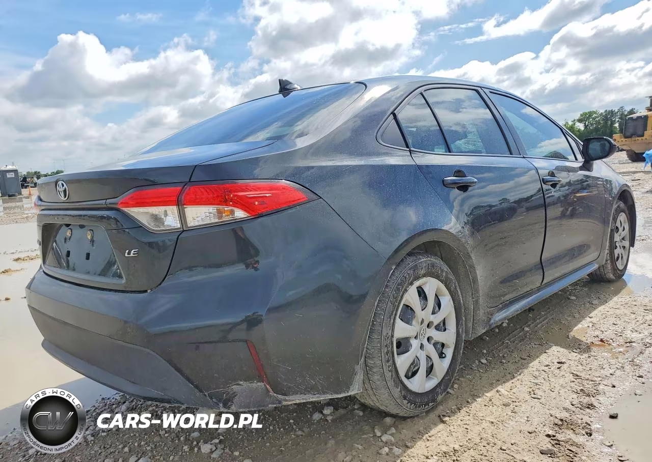 2022 Toyota Corolla Le VIN:JTDEPMAE8NJ212505 - 3