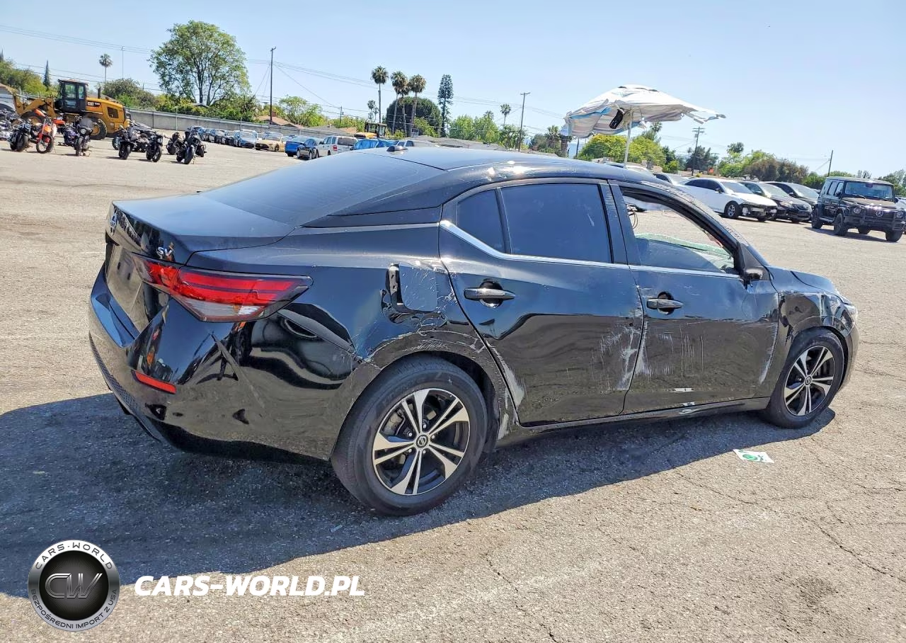 2022 Nissan Sentra Sv VIN:3N1AB8CV4NY255383 - 3