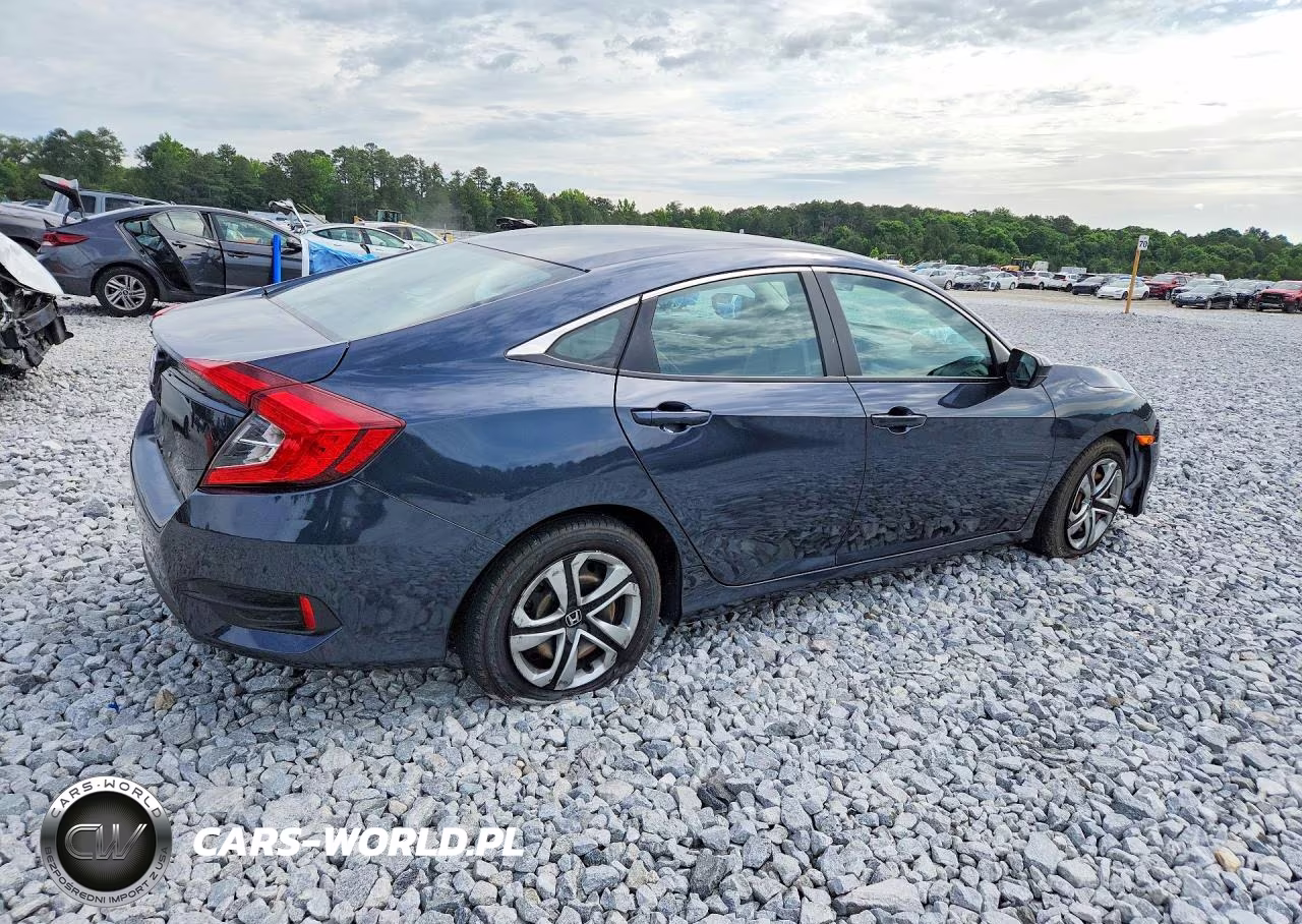 2017 Honda Civic Lx VIN:19XFC2F56HE076101 - 3