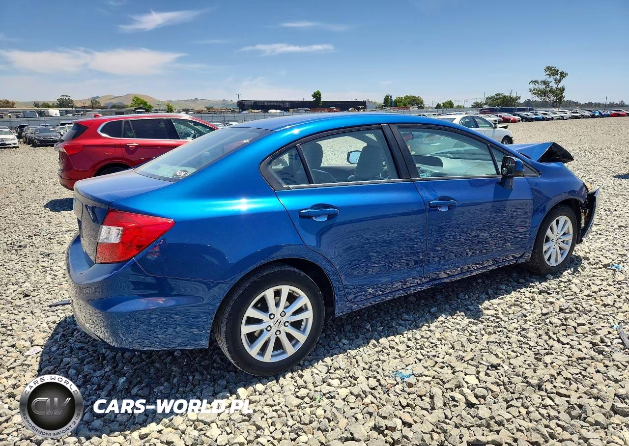 2012 Honda Civic Exl VIN:19XFB2F92CE338923 - 3