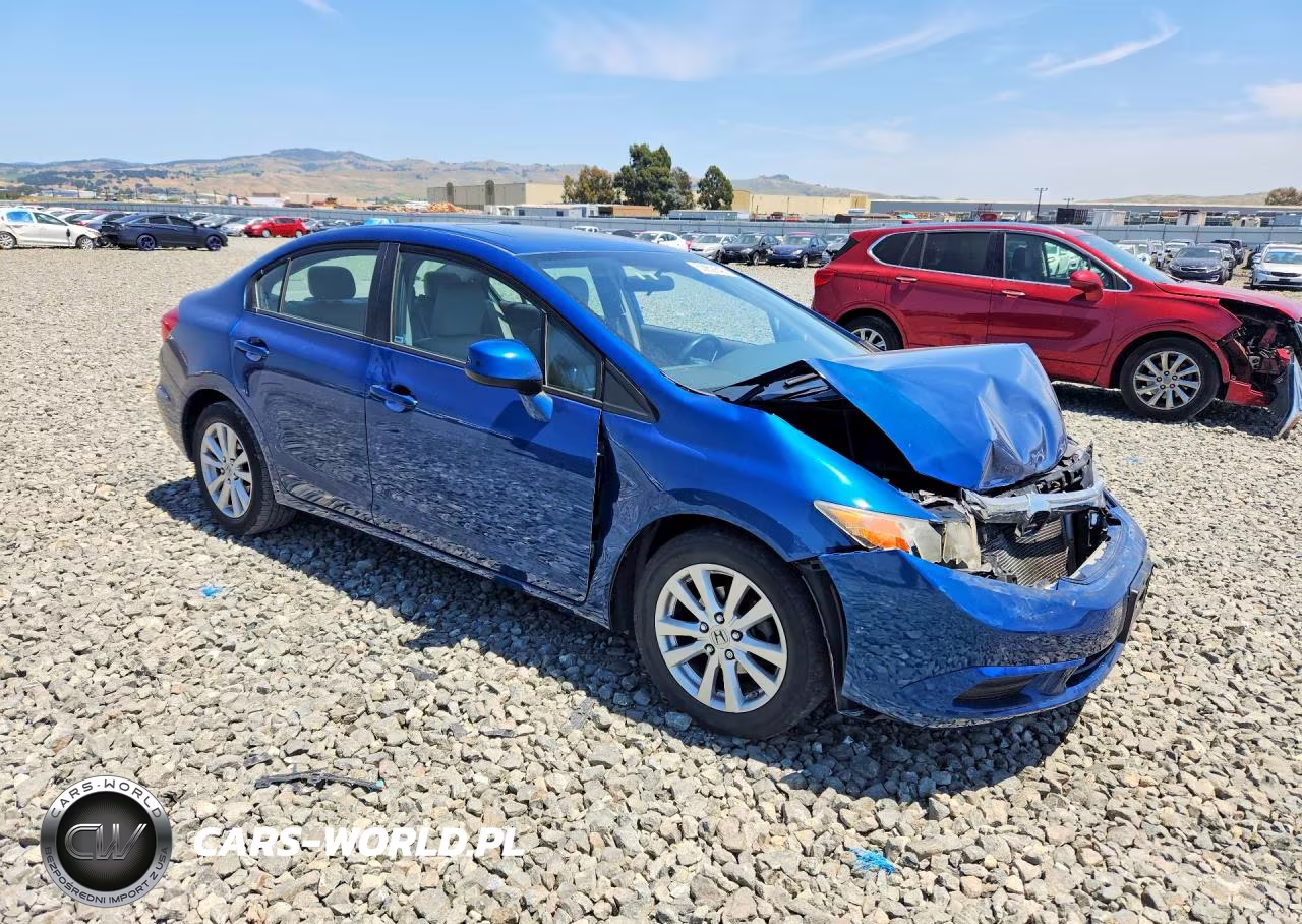 2012 Honda Civic Exl VIN:19XFB2F92CE338923 - 4