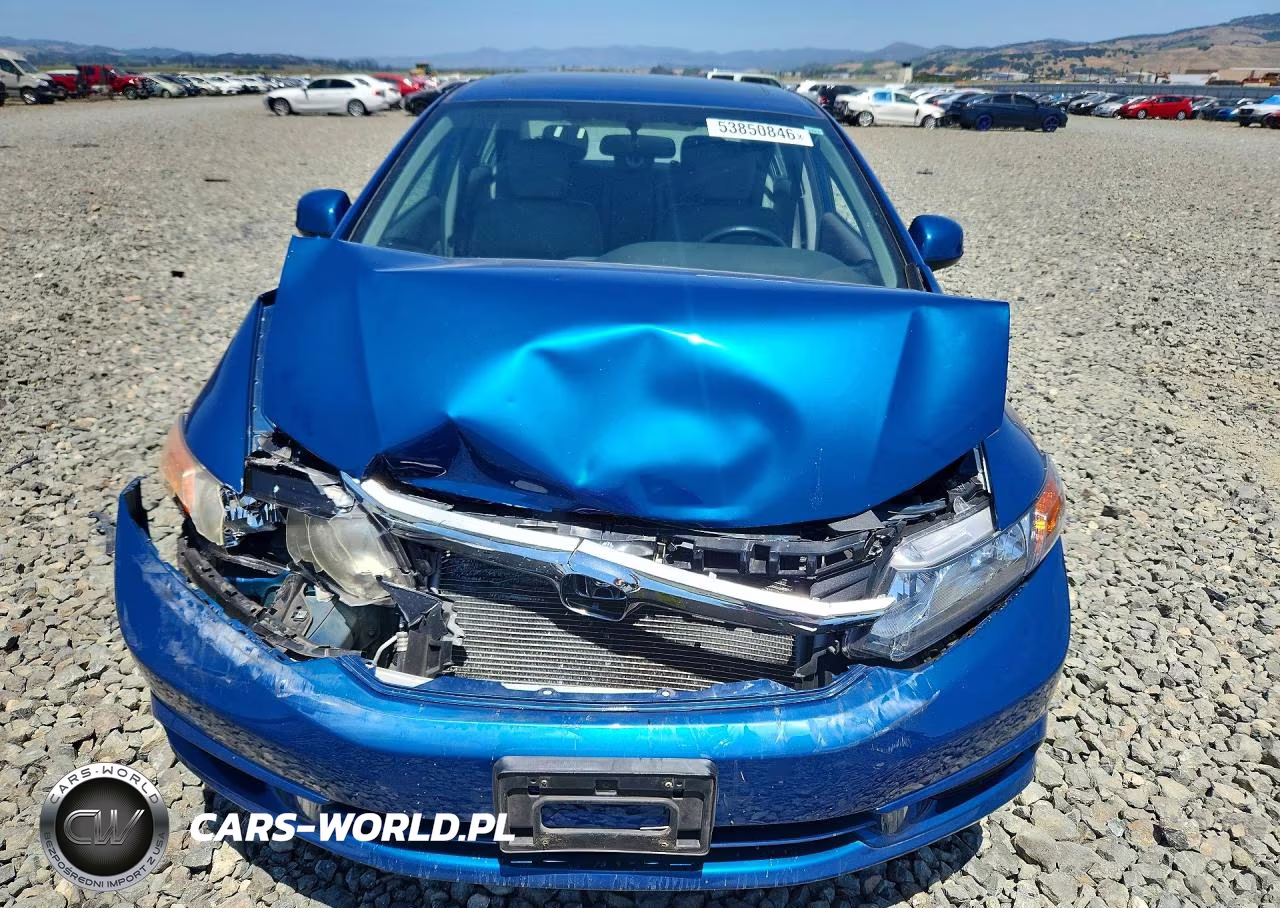 2012 Honda Civic Exl VIN:19XFB2F92CE338923 - 5