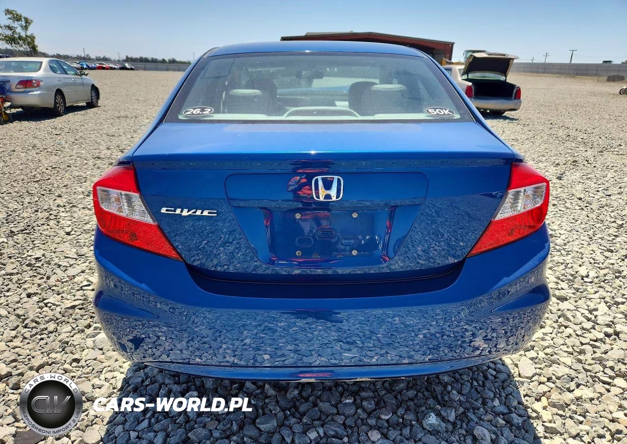 2012 Honda Civic Exl VIN:19XFB2F92CE338923 - 6