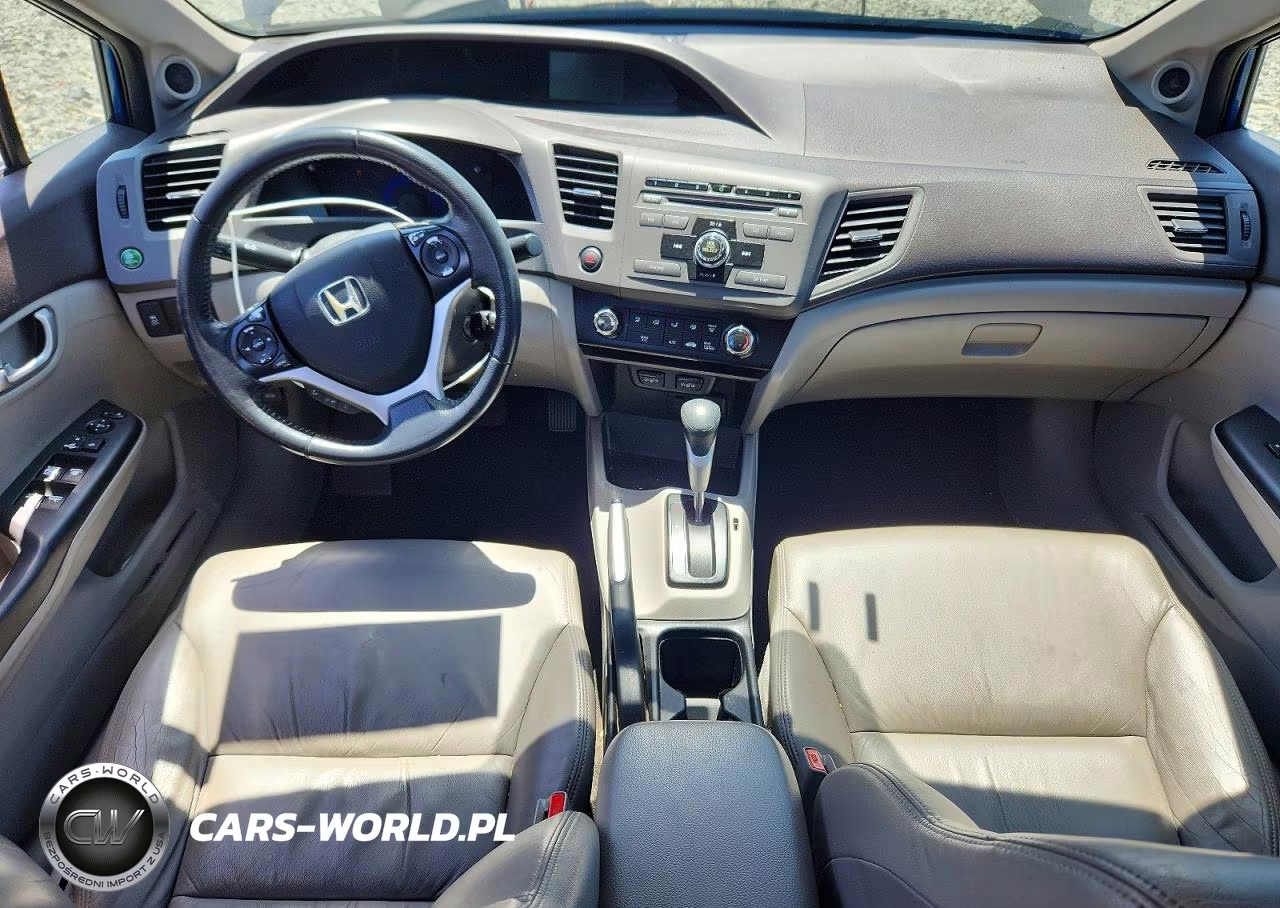 2012 Honda Civic Exl VIN:19XFB2F92CE338923 - 8