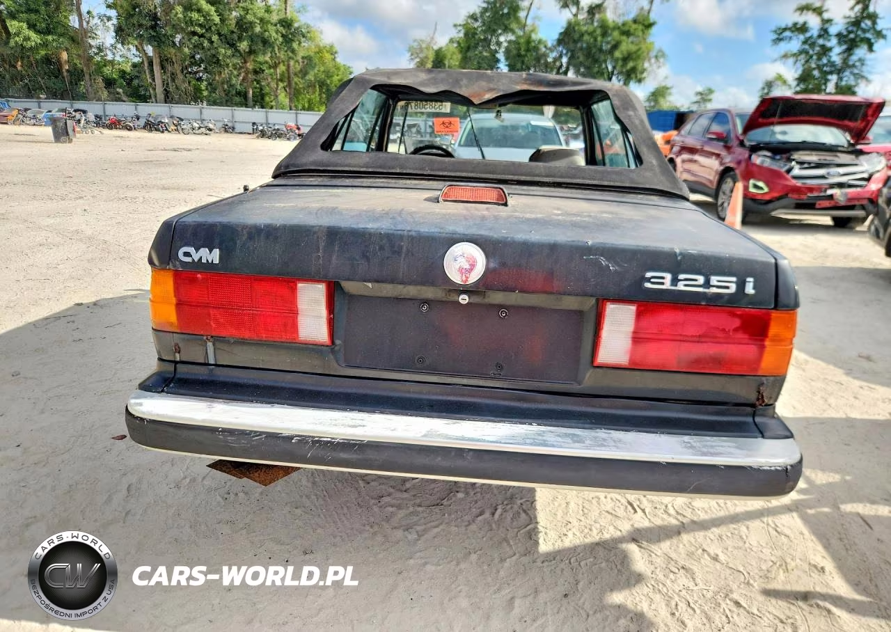 1987 BMW 325 I VIN:WBABB1309H8270441 - 6