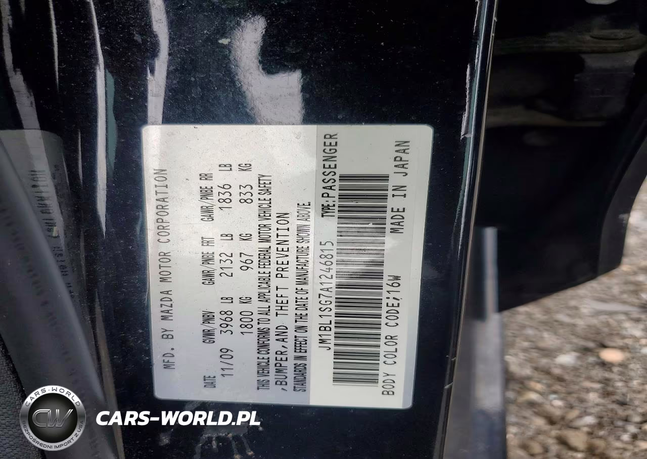 2010 Mazda 3 I VIN:JM1BL1SG7A1246815 - 12