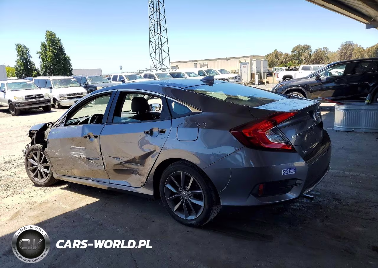 2020 Honda Civic Ex VIN:19XFC1F33LE209995 - 2